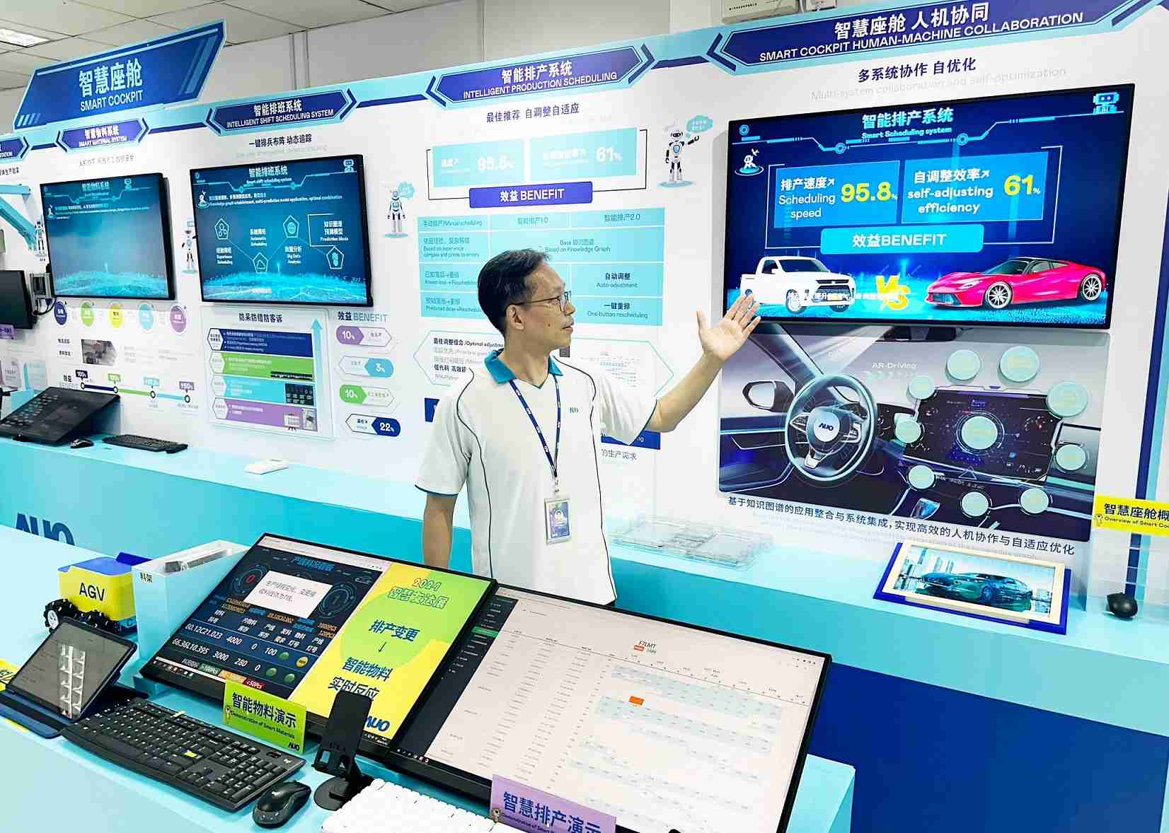 z6尊龙厦门将5G+ABC技术串联生产管理全流程，，，，打通研发、、、、采购、、生管、、制程、、设备、、质量等产品全生命周期制造流程，，，完成数字化设计、、、、智慧供应链、、智能座舱、、、全流程设备管理、、、数据驱动优化、、、、智慧在线检测、、、智慧品管等自适应生产模式升级